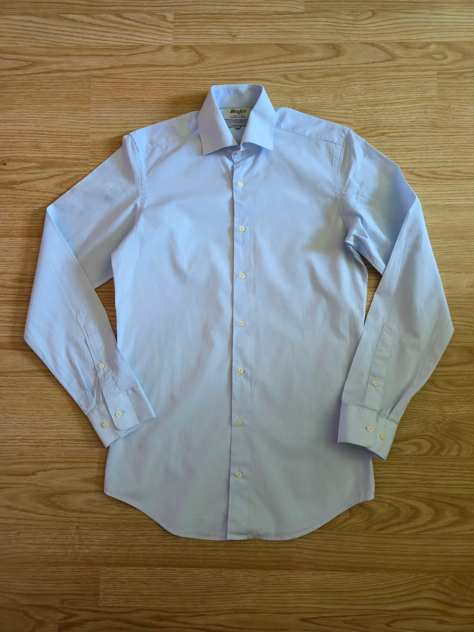 Camisa azul claro Bexley talla S – photo 2